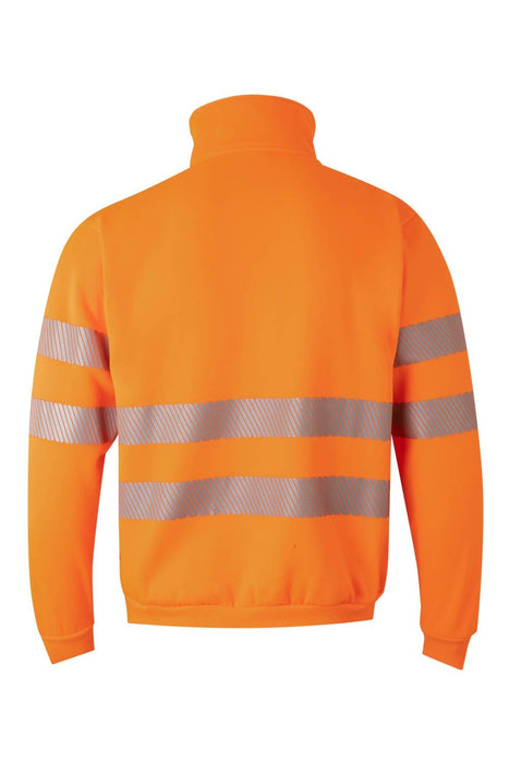 Sudadera con media cremallera cinta segmentada VELILLA