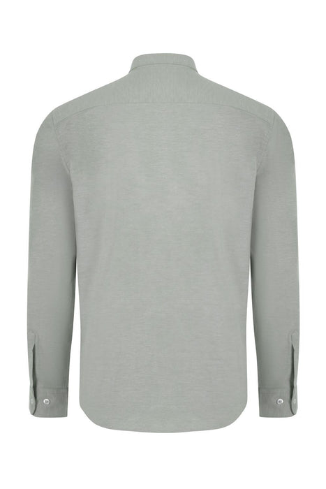 Camisa oxford stretch manga larga hombre VELILLA