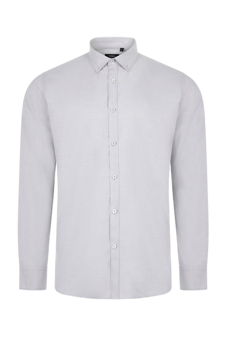 Camisa oxford stretch manga larga hombre VELILLA