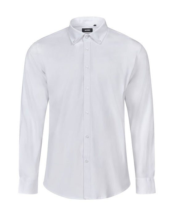 Camisa oxford stretch manga larga hombre VELILLA