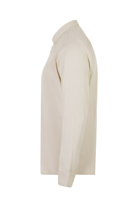 Camisa oxford stretch manga larga hombre VELILLA