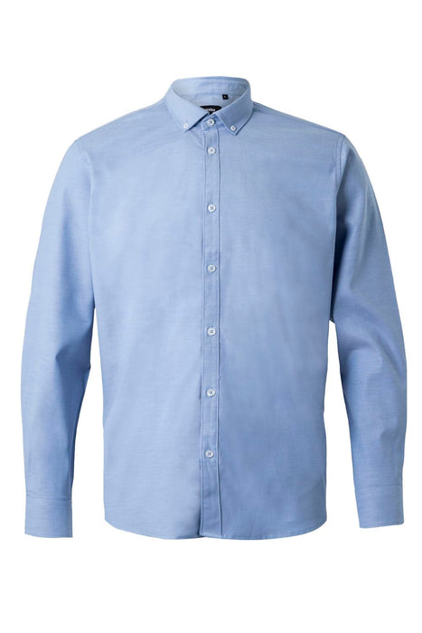 Camisa oxford stretch manga larga hombre VELILLA