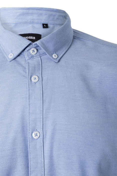 Camisa oxford stretch manga larga hombre VELILLA