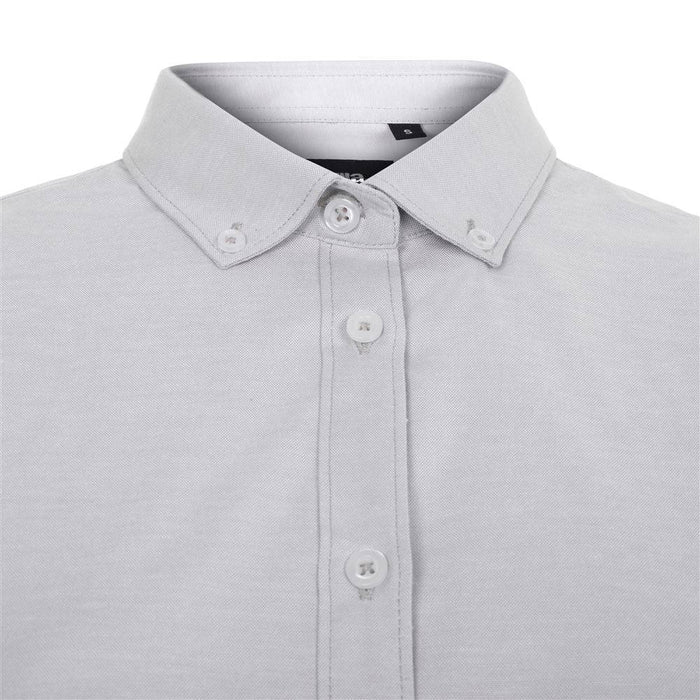 Camisa oxford stretch manga larga mujer VELILLA