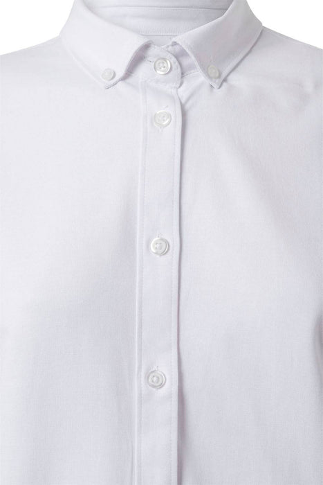 Camisa oxford stretch manga larga mujer VELILLA