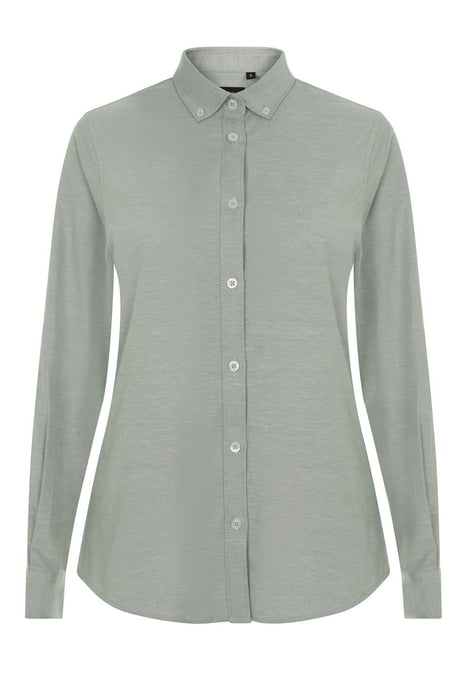 Camisa oxford stretch manga larga mujer VELILLA