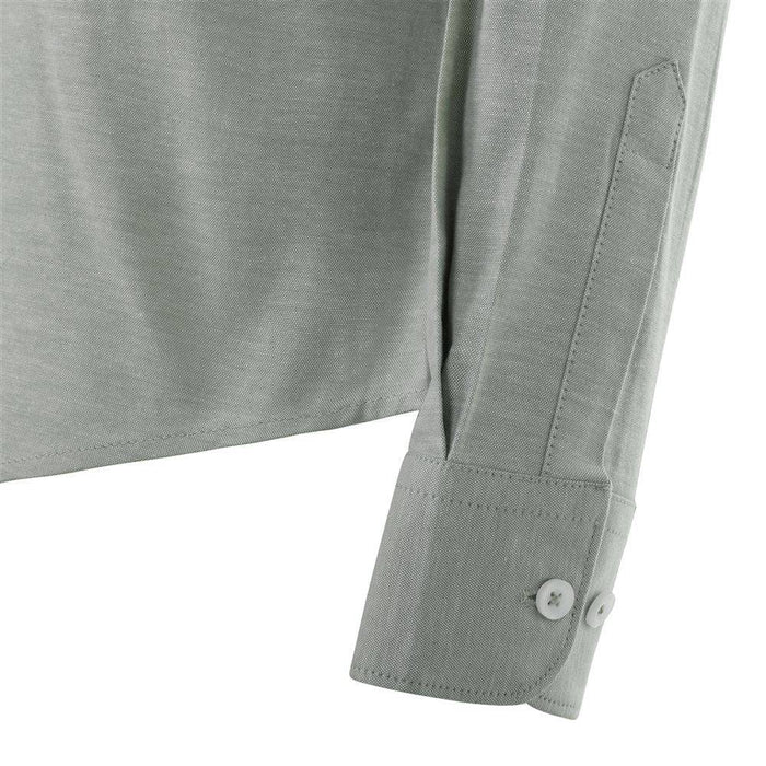 Camisa oxford stretch manga larga mujer VELILLA