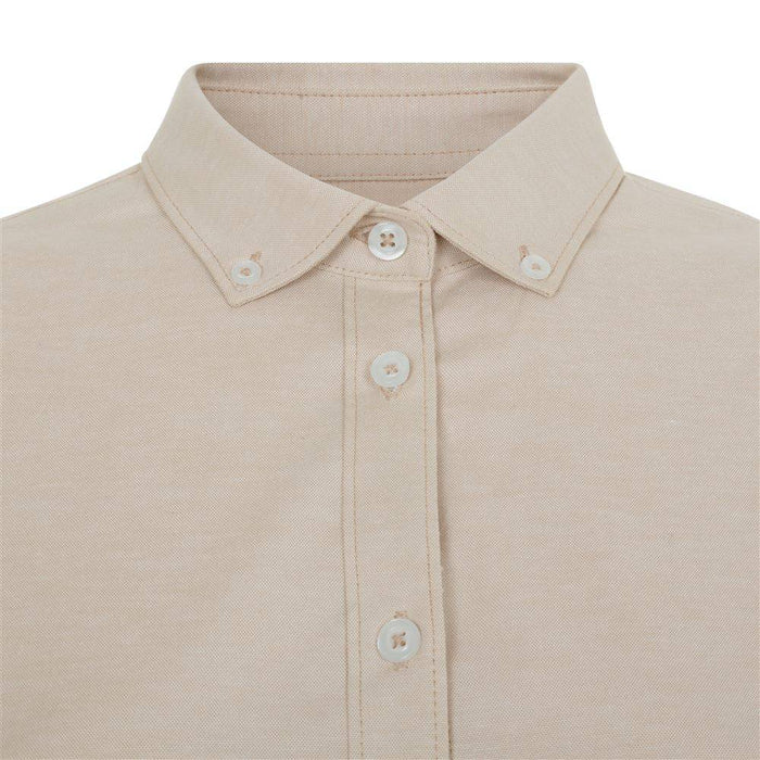 Camisa oxford stretch manga larga mujer VELILLA
