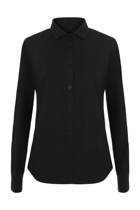 Camisa manga larga stretch mujer VELILLA