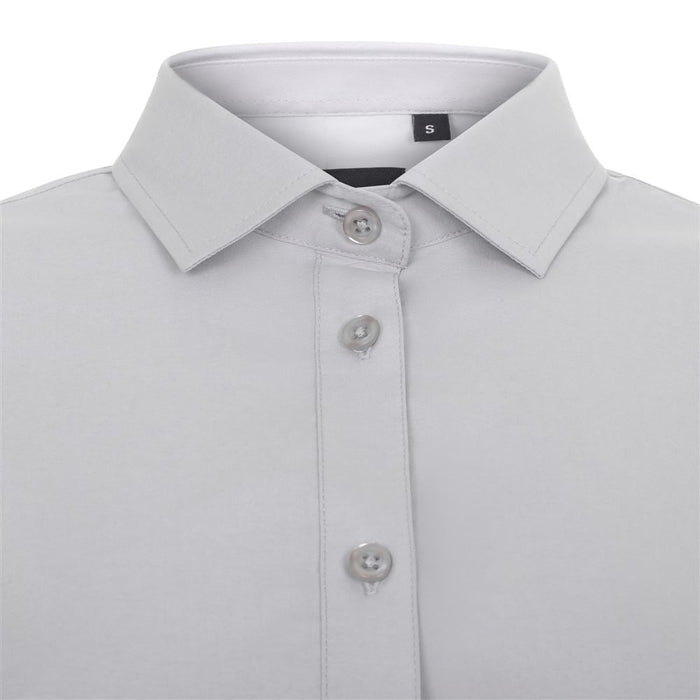 Camisa manga larga stretch mujer VELILLA