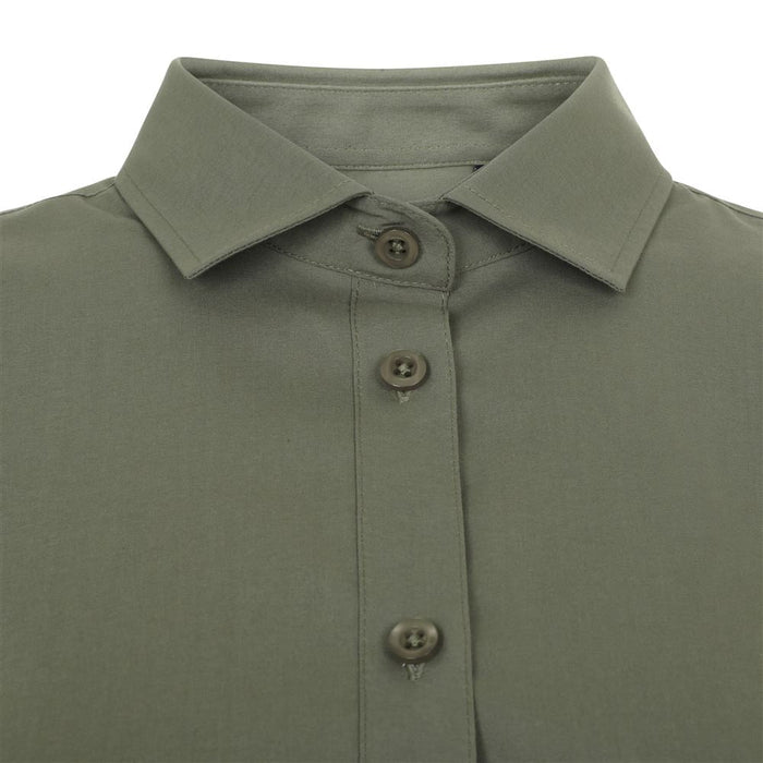 Camisa manga larga stretch mujer VELILLA