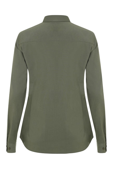 Camisa manga larga stretch mujer VELILLA