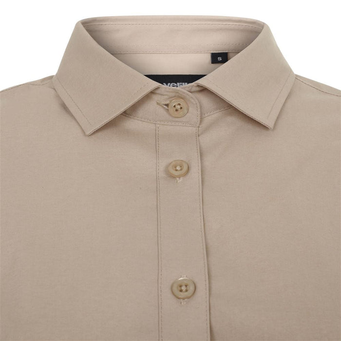 Camisa manga larga stretch mujer VELILLA