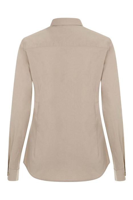 Camisa manga larga stretch mujer VELILLA