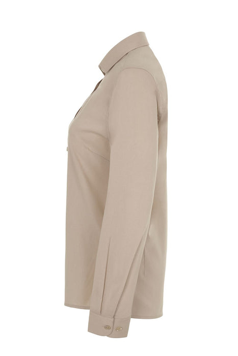 Camisa manga larga stretch mujer VELILLA
