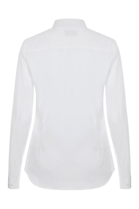 Camisa manga larga stretch mujer VELILLA