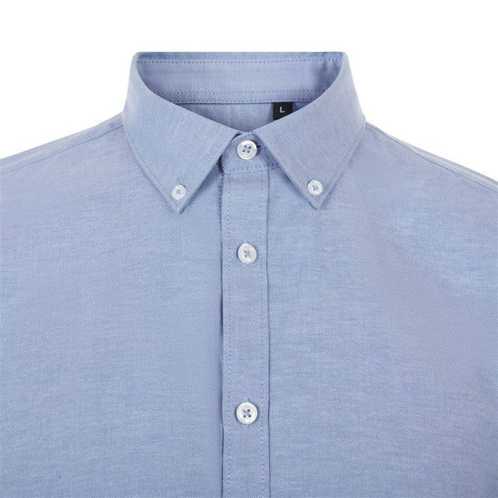 Camisa oxford stretch manga corta hombre VELILLA
