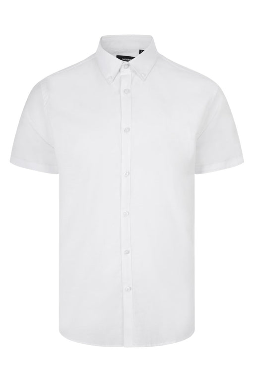 Camisa oxford stretch manga corta hombre VELILLA