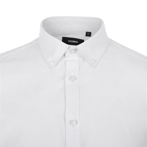 Camisa oxford stretch manga corta hombre VELILLA