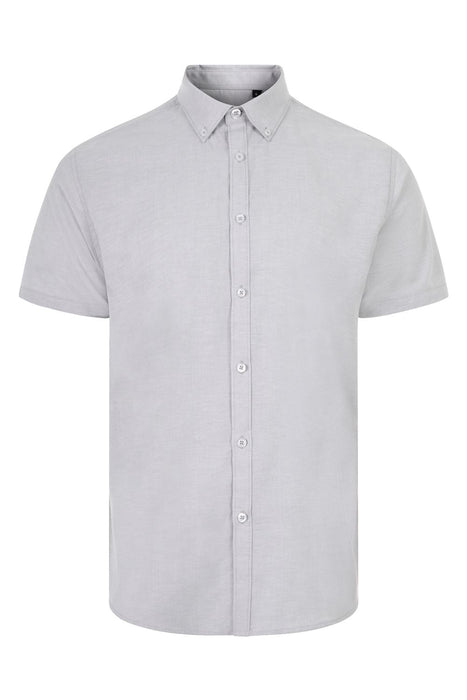 Camisa oxford stretch manga corta hombre VELILLA