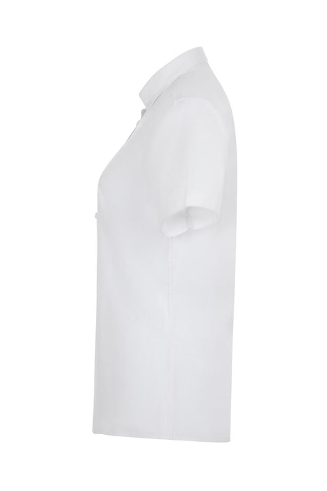 Camisa oxford stretch manga corta mujer VELILLA