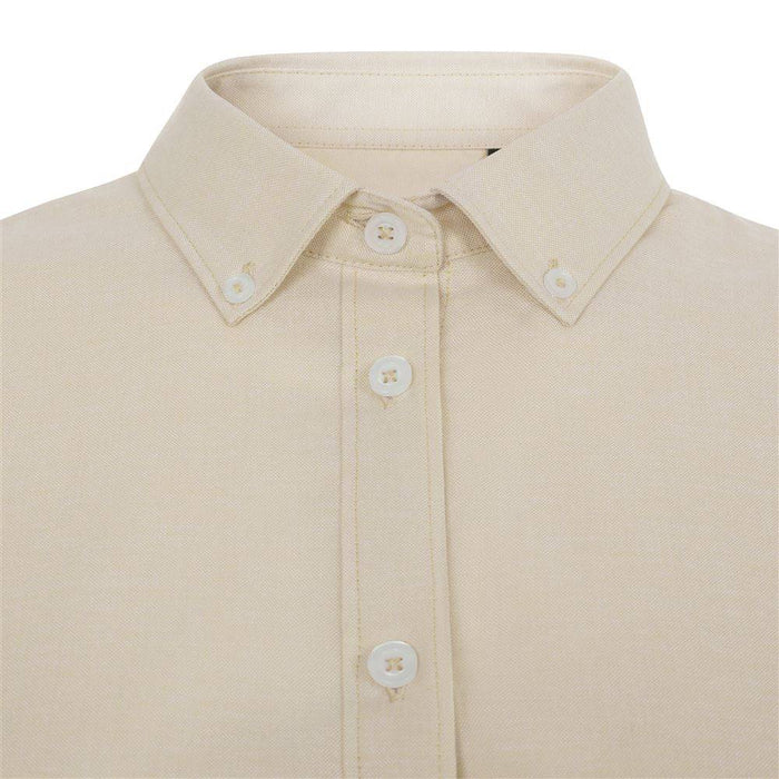 Camisa oxford stretch manga corta mujer VELILLA