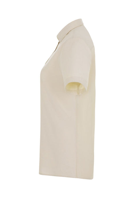 Camisa oxford stretch manga corta mujer VELILLA
