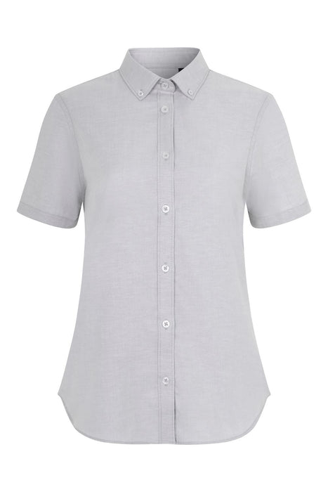 Camisa oxford stretch manga corta mujer VELILLA
