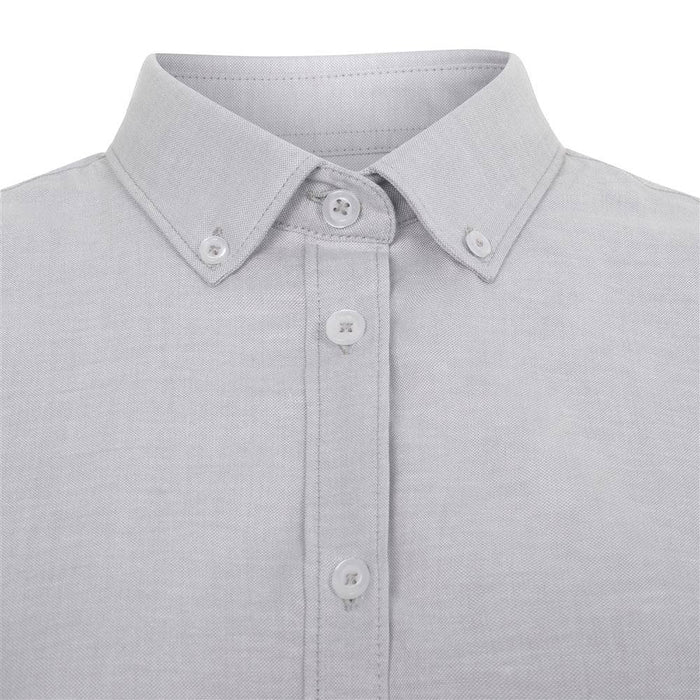 Camisa oxford stretch manga corta mujer VELILLA