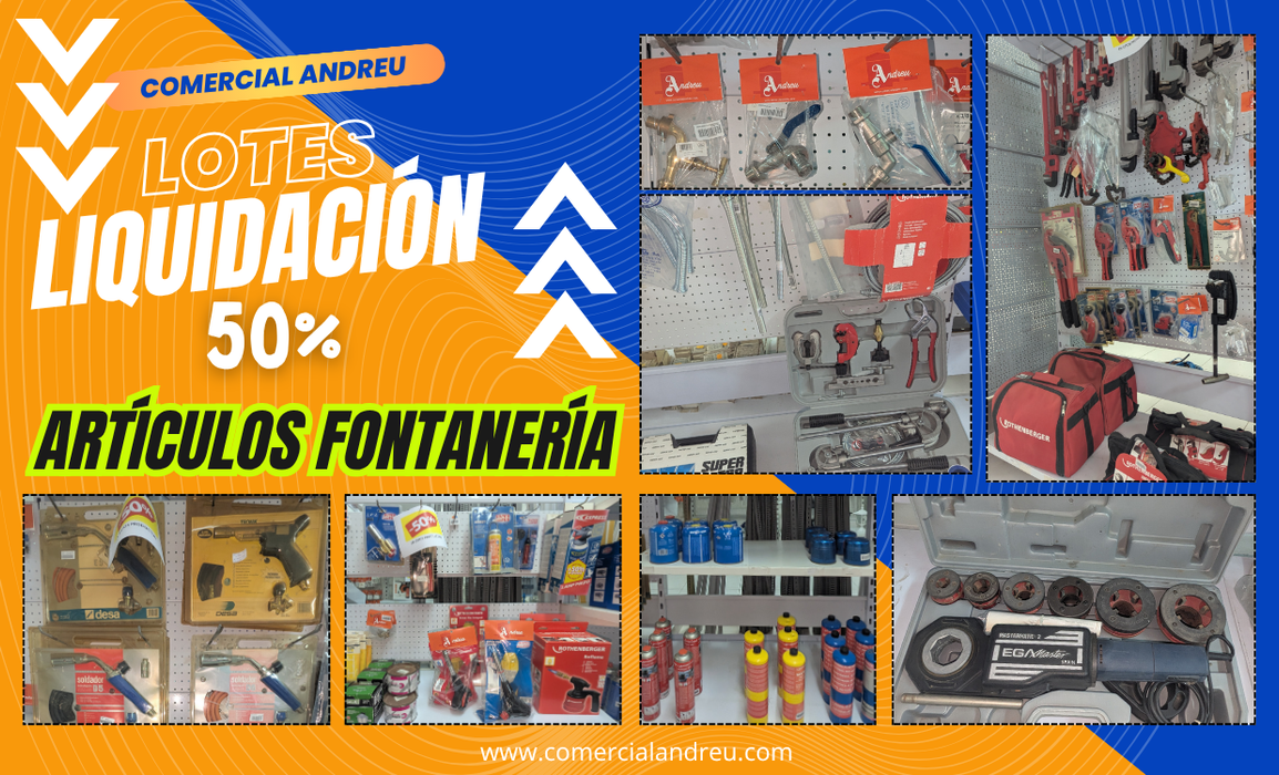 ARTÍCULOS DE FONTANERÍA