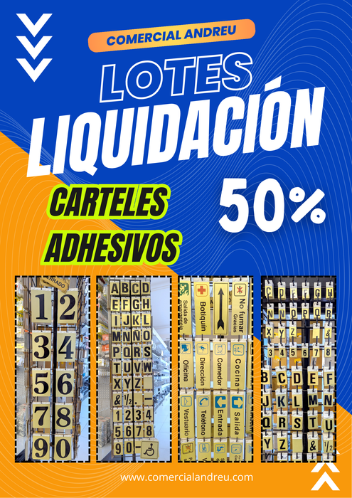 CARTELES ADHESIVOS