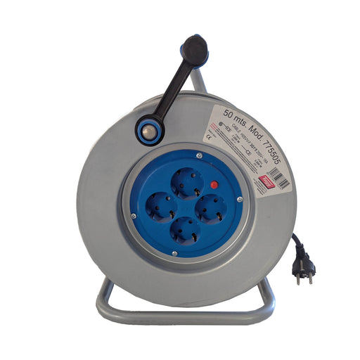Extensible Enrollador 3x1.5 con Toma Tierra