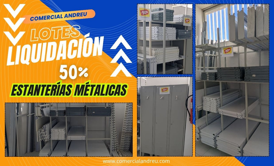 ESTANTERÍAS METÁLICAS