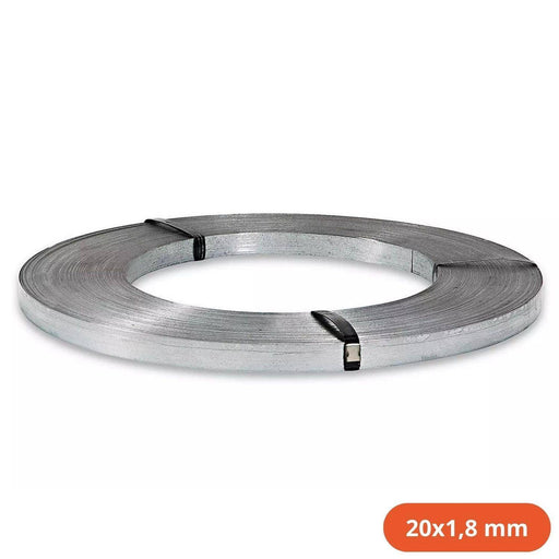 Rollo de Fleje Acero Galvanizado 20x1,8 mm