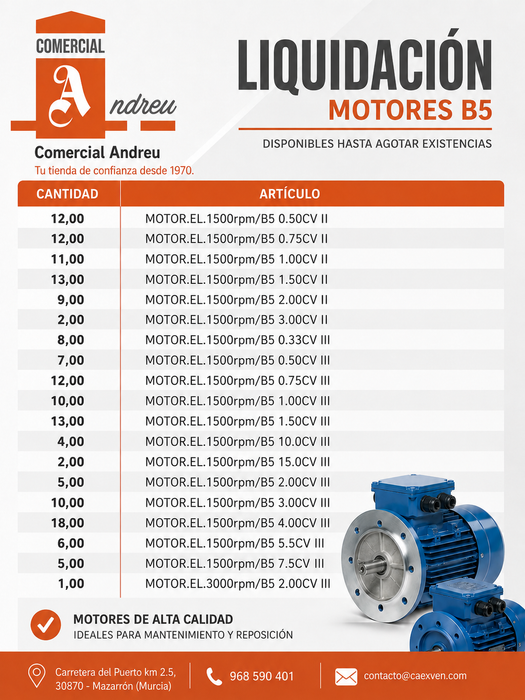 MOTORES B5