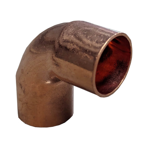 Codo de cobre 90º para aire acondicionado