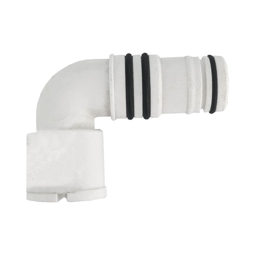 Empalme a codo 90° para salida vertical AC