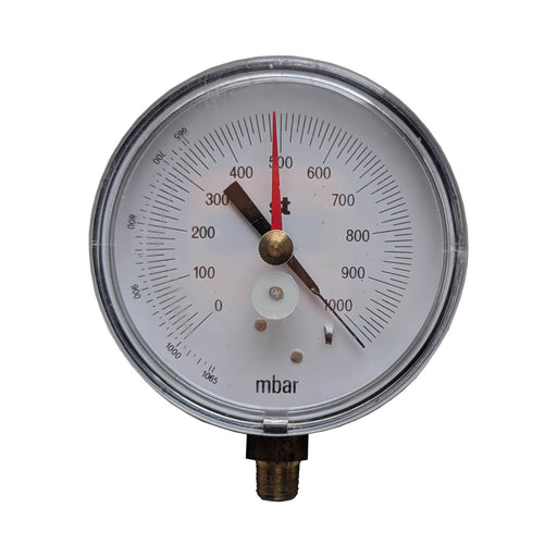 Vacuómetro para Aire Acondicionado 1000-0 mbar - 80mm