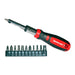 Destornillador 12 en 1 con puntas imantadas - F02023200