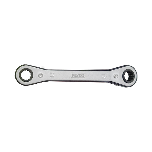 Llave Carraca Bihex Acodada Profesional para Mecánica