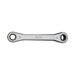Llave Carraca Bihex Acodada Profesional para Mecánica
