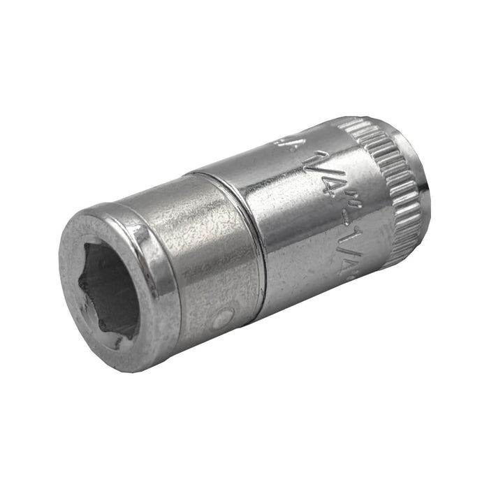 Adaptador Punta Atornillador 1/4" para Llaves de Vaso