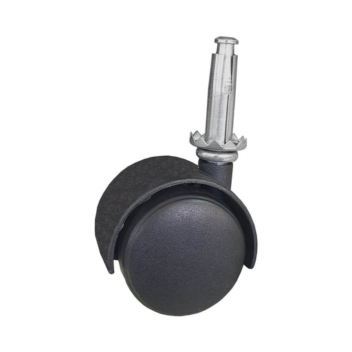 Rueda giratoria Gayner plástico con espiga 42 mm