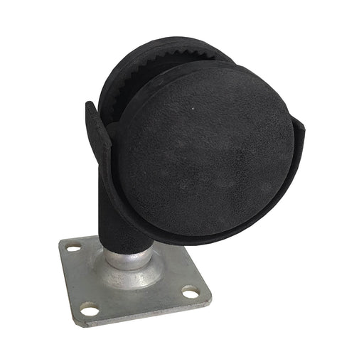 Rueda giratoria gayner plástico 42 mm con base atornillable