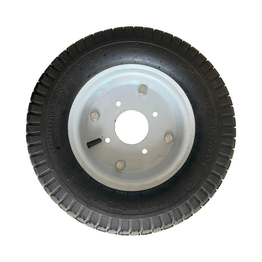 Rueda neumática 400x150 mm con llanta metálica
