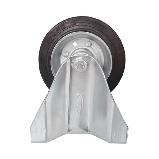 Rueda Alex 100 mm goma con base atornillable