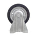 Rueda Alex goma con base atornillable 125 mm
