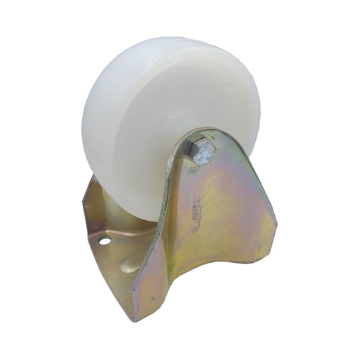 Rueda Alex nylon fija 100 mm con base atornillable