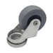 Rueda giratoria Alex de goma con tornillo 40 mm