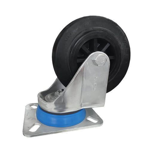 Rueda giratoria Alex 150 mm con base atornillable